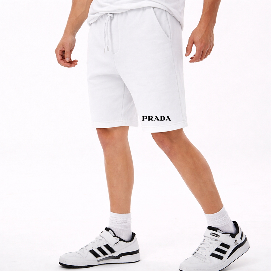 Men's Prada Athletic Fleece Shorts