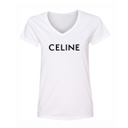 Women's Celine V-Neck T-Shirt