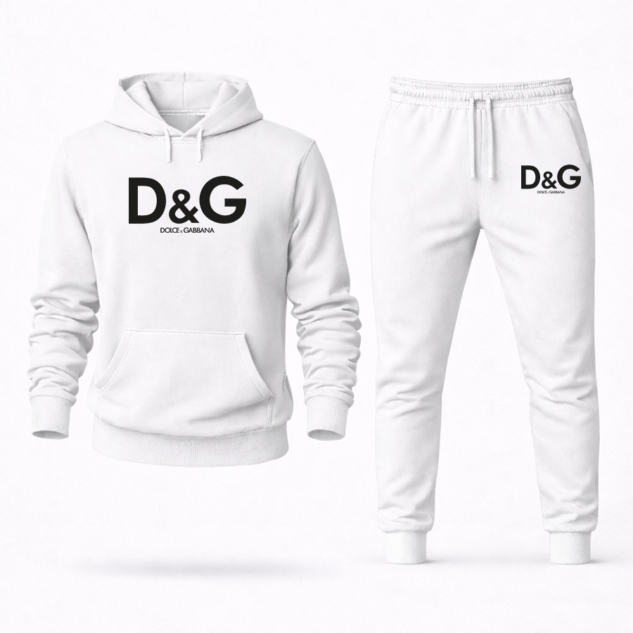 Men's Dolce and Gabbana Hoodie Joggers Set
