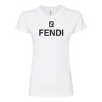 Women's Fendi Round Neck T-Shirt