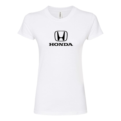 Women’s Honda Motorsport Car Round Neck T-Shirt