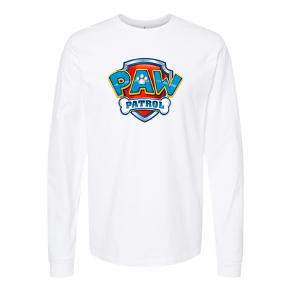 Youth Kids Paw Patrol Cartoon Long Sleeve T-Shirt