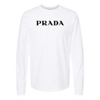 Men's Prada Cotton Long Sleeve T-Shirt