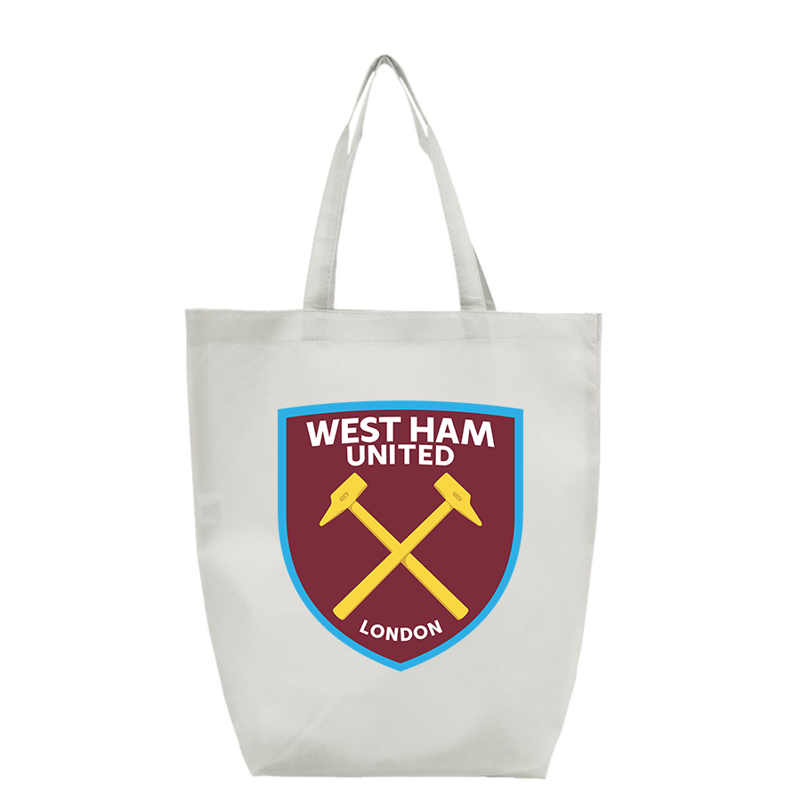 West Ham United FC  -  Q-Tees - Non-Woven Gusset Bottom Tote - Q1251