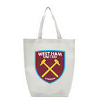 West Ham United FC  -  Q-Tees - Non-Woven Gusset Bottom Tote - Q1251