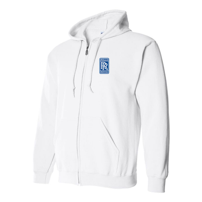 Men’s Rolls Royce Motorsport Car Zipper Hoodie