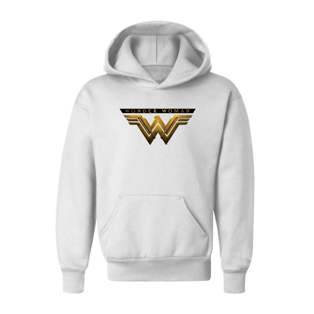 Youth Kids Wonder Woman DC Superhero Pullover Hoodie