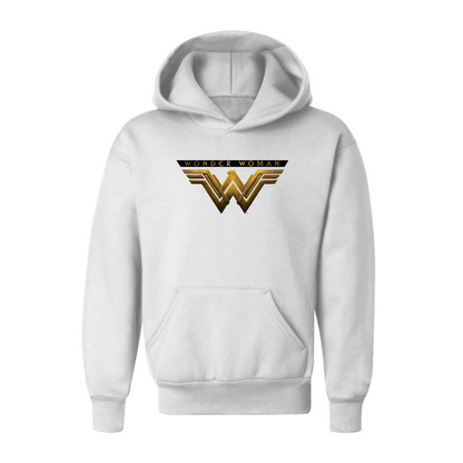 Youth Kids Wonder Woman DC Superhero Pullover Hoodie