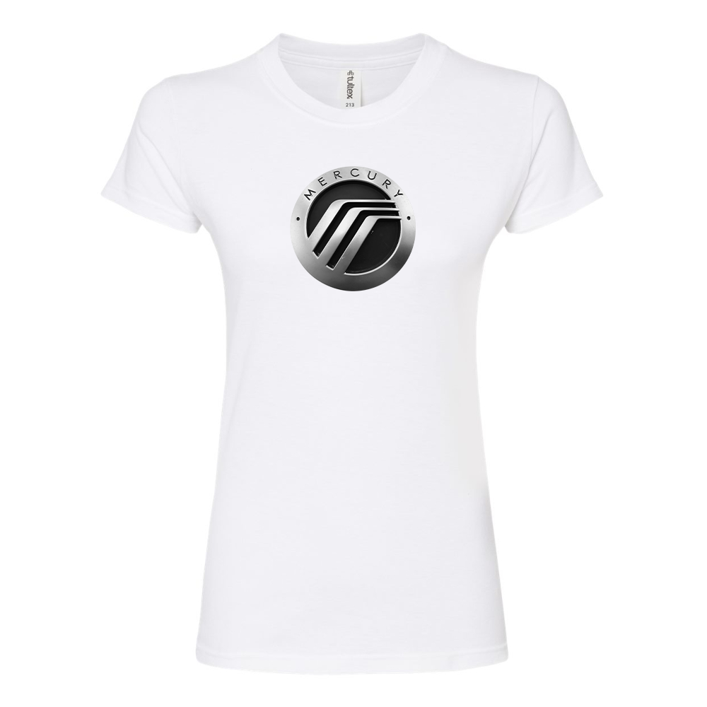 Women’s Mercury Car Round Neck T-Shirt