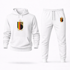 Men's Belgium National Soccer Team Logo Hoodie Joggers Set