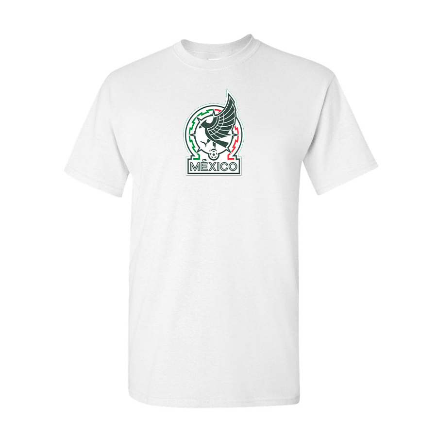 Youth Kids Mexico Soccer Cotton T-Shirt