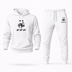 Men's France Soccer Logo Hoodie Joggers Set