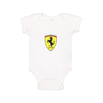 Ferrari Motorsport  Car Baby Romper Onesie