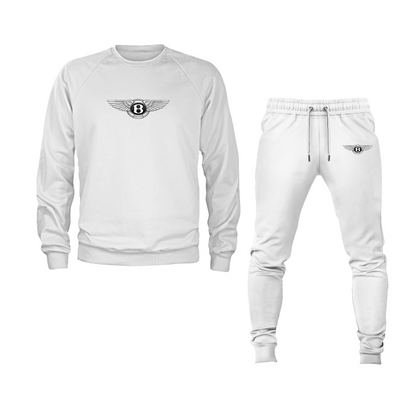 Men’s Bentley Motorsports Car Crewneck Sweatshirt Joggers Suit