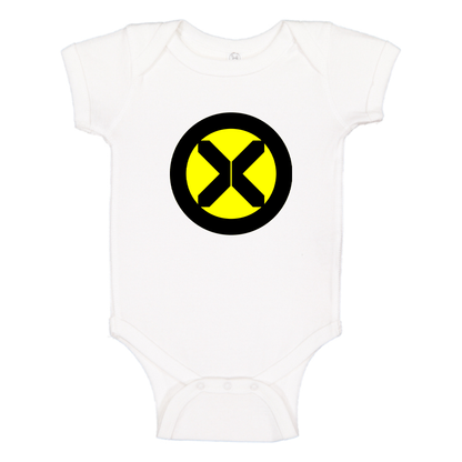 X-Men Marvel Comics Superhero Baby Romper Onesie