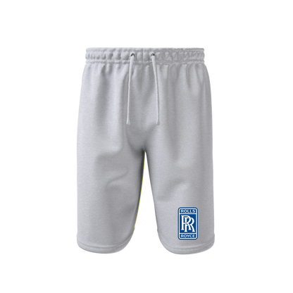 Men’s Rolls Royce Motorsport Car Athletic Fleece Shorts