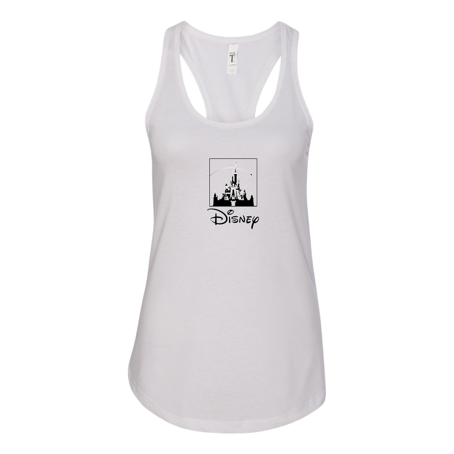 Women's Walt Disney Cartoon  Racerback Tank Top