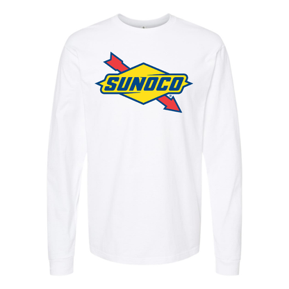 Men's Sunoco Gas Station Long Sleeve T-Shirt