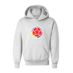 Youth Kids Colombia National Soccer Team Pullover Hoodie