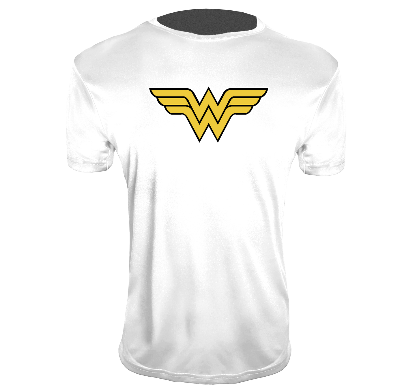 Youth Kids Wonder Woman Superhero Performance T-Shirt