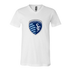Men’s Sporting Kansas City FC - BELLA + CANVAS - Jersey V-Neck Tee - 3005