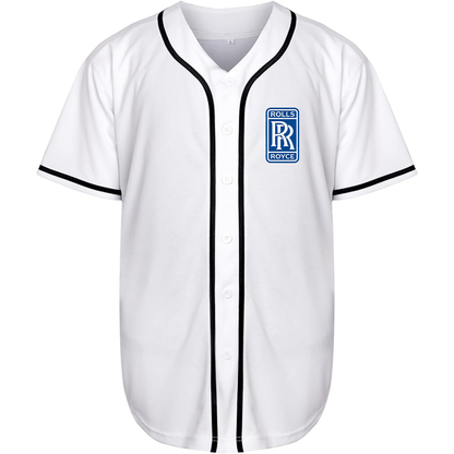 Men’s Rolls Royce Motorsport Car Baseball Jersey