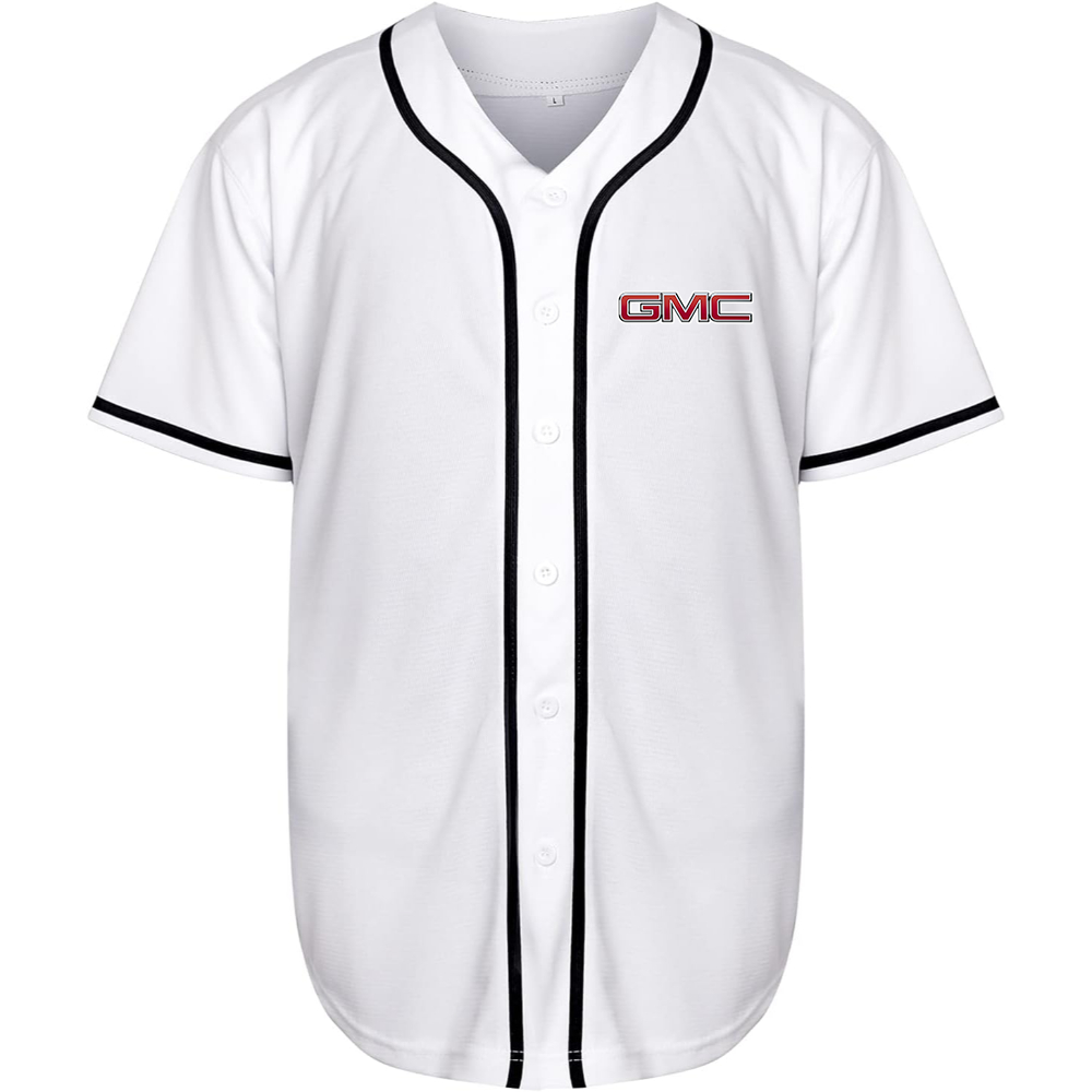 Men’s GMC Car Baseball Jersey