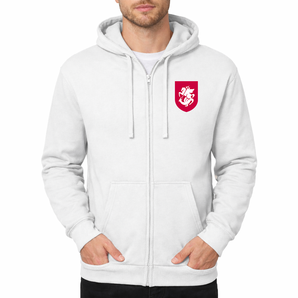 Men's Georgia National Soccer Team Zipper Hoodie