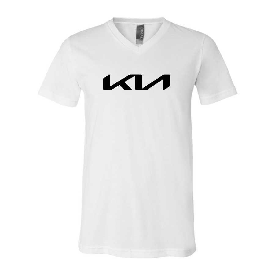 Men’s Kia Car - BELLA + CANVAS - Jersey V-Neck Tee - 3005