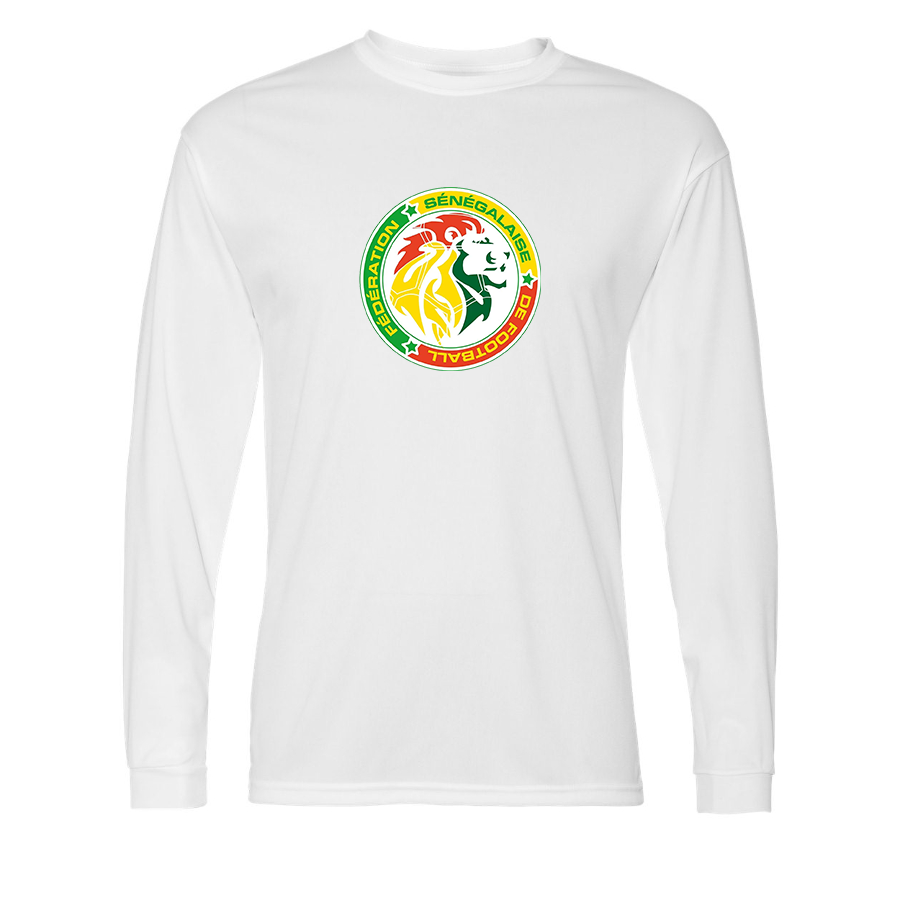 Men’s  Senegal National Soccer Team copy - C2 Sport - Performance Long Sleeve T-Shirt - 5104