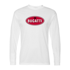 Men's Bugatti Car -  Polyester Long Sleeve T-Shirt