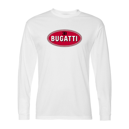 Men's Bugatti Car - C2 Sport - Performance Long Sleeve T-Shirt - 5104