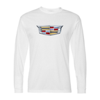 Men's Cadillac Car -  Polyester Long Sleeve T-Shirt