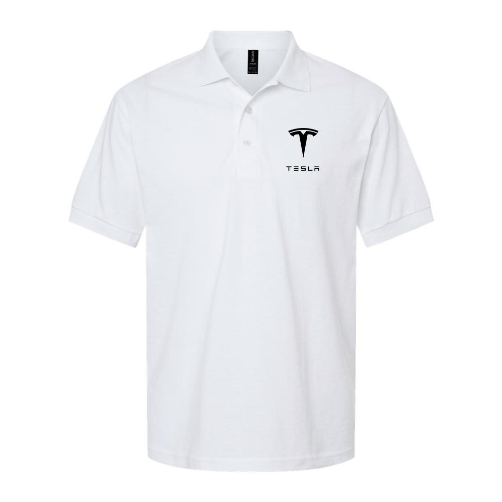 Men’s Tesla Motorsports Car Dry Blend Polo