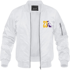 Men's Lebron James 23 Lightweight Bomber Jacket Windbreaker Softshell Varsity Jacket Coat