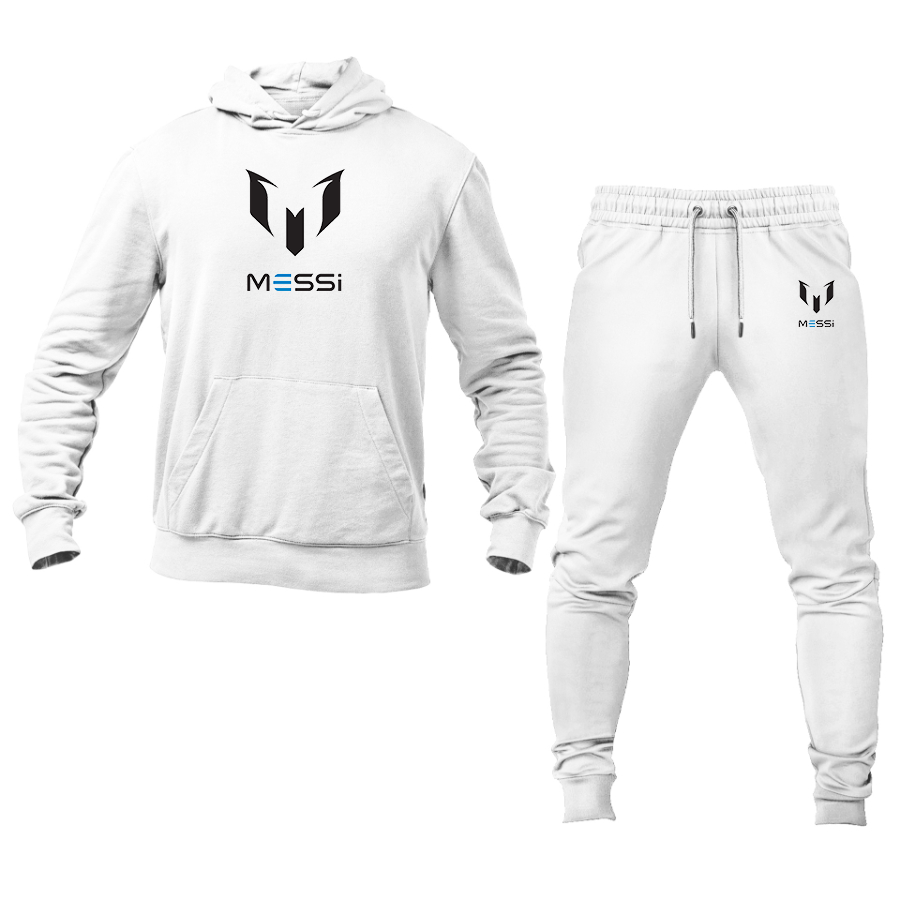 Men's Lionel Messi Air Messi Soccer Logo Hoodie Joggers Set