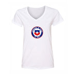Women's Chile National Soccer Team   V-Neck T-Shirt