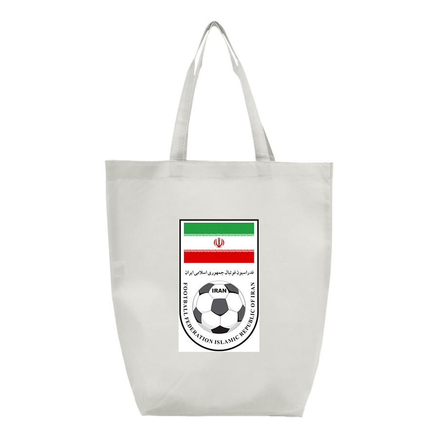 Iran National Soccer Team- Q-Tees - Non-Woven Gusset Bottom Tote - Q1251