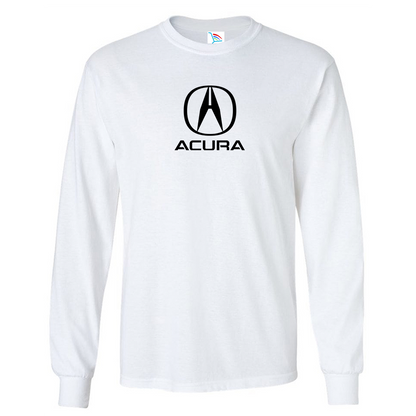 Youth Kids Acura Car Long Sleeve T-Shirt