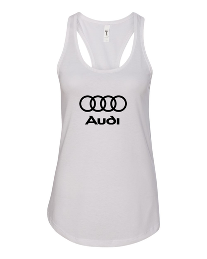 Women's Audi Motorsports Car Racerback Tank Top