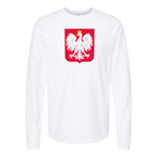Youth Kids Poland National Soccer Team Long Sleeve T-Shirt