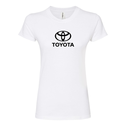 Women’s Toyota Motorsport Car Round Neck T-Shirt