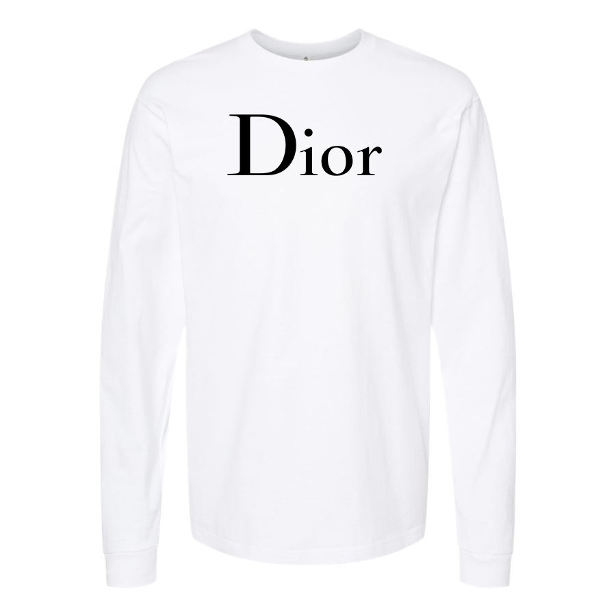 Men's Dior Cotton Long Sleeve T-Shirt