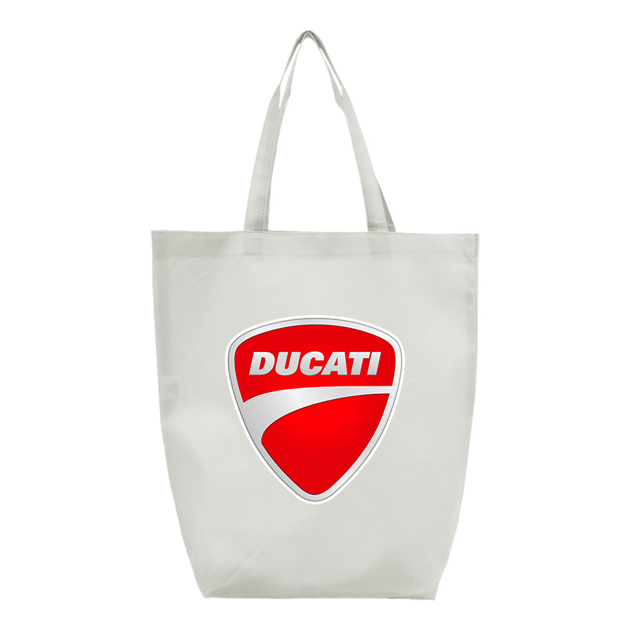 Ducati Motorcycle - Non-Woven Gusset Bottom Tote - Q1251