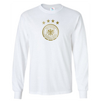 Youth Kids Germany Soccer Long Sleeve T-Shirt