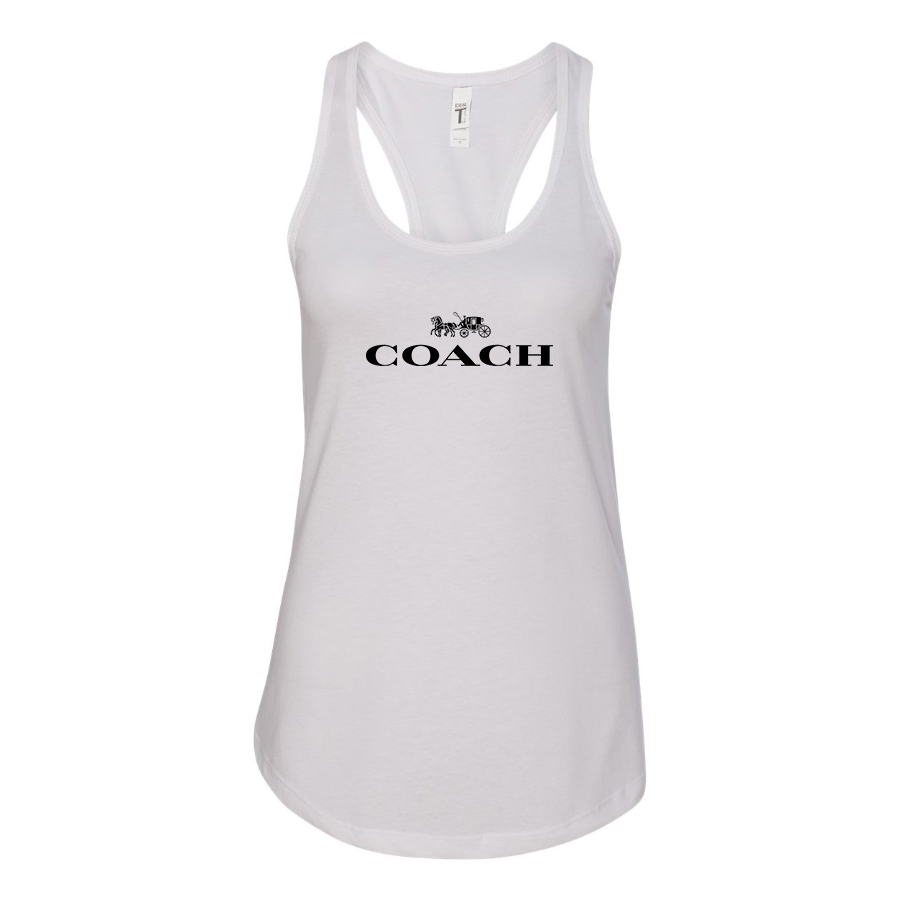 Women's Coach Racerback Tank Top