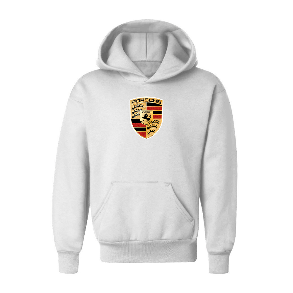 Youth Kids Porsche Car Pullover Hoodie