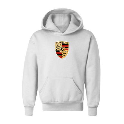 Youth Kids Porsche Car Pullover Hoodie