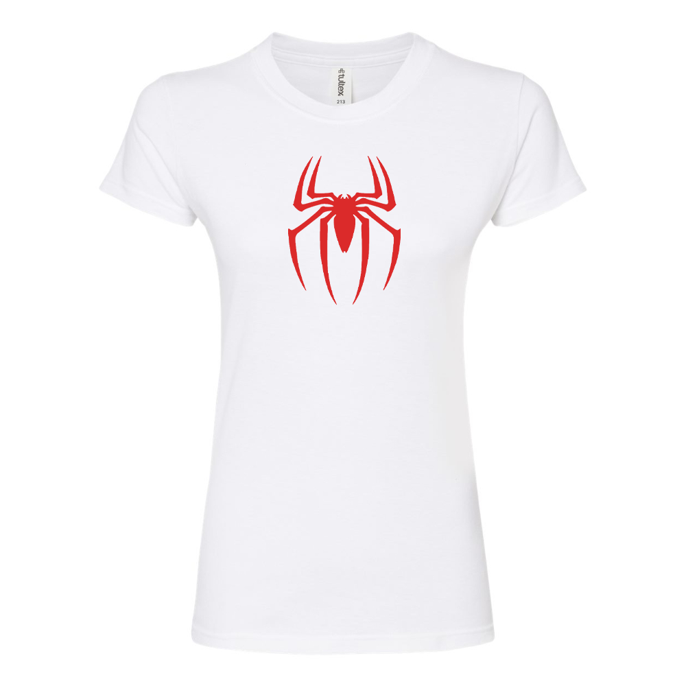 Women's Spiderman Marvel Avengers Superhero Round Neck T-Shirt