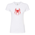 Women's Spiderman Marvel Avengers Superhero Round Neck T-Shirt